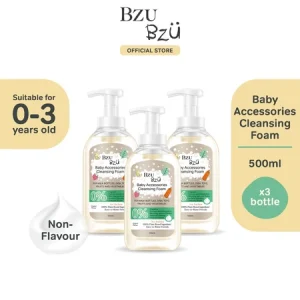 BZU BZU Baby Bottle Cleanser 500ML*9 | Liquid Cleanser for Toys & Accessories, Fruits & Vegetables