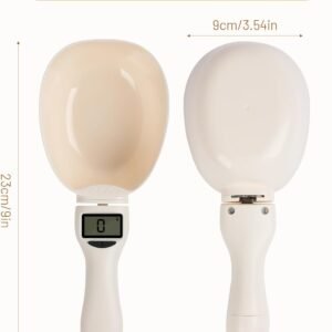 Digital Measuring Spoon, Weighing Spoon Scale 800g / 0.1g High Precision with LCD Screen(2pcs)